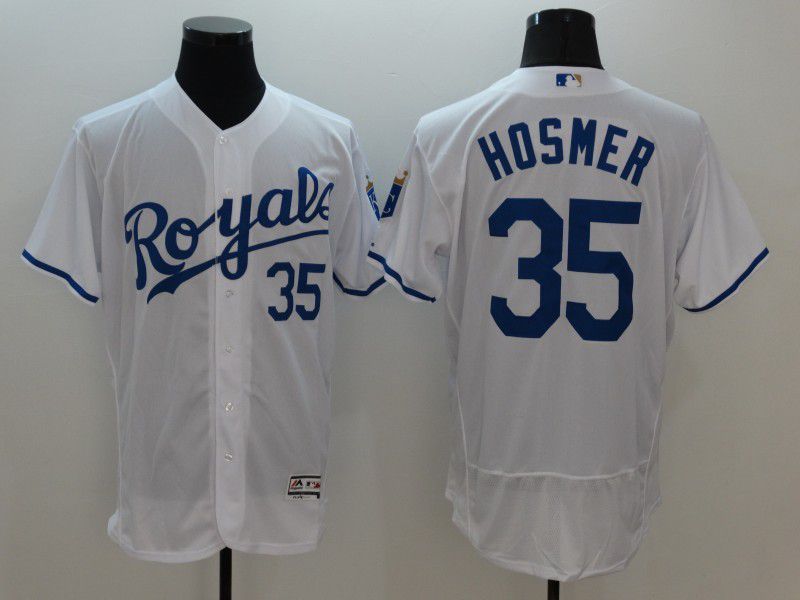 Men Kansas City Royals 35 Hosmer White Elite 2022 MLB Jersey